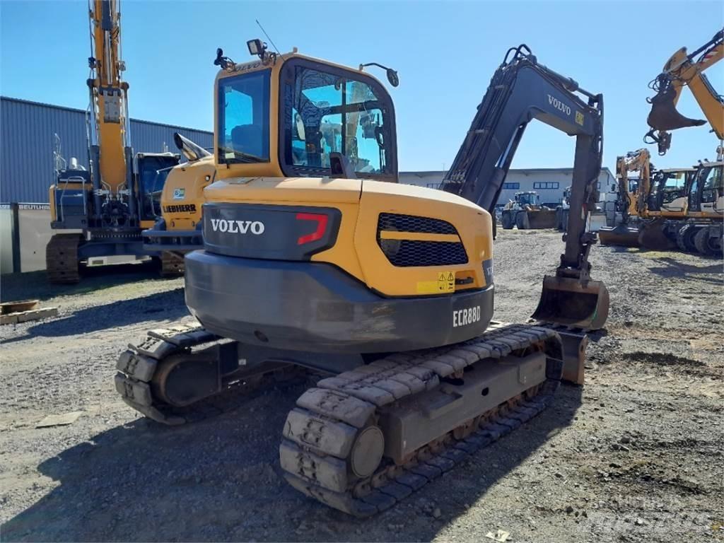 Volvo ECR88 Міні-екскаватори < 7т