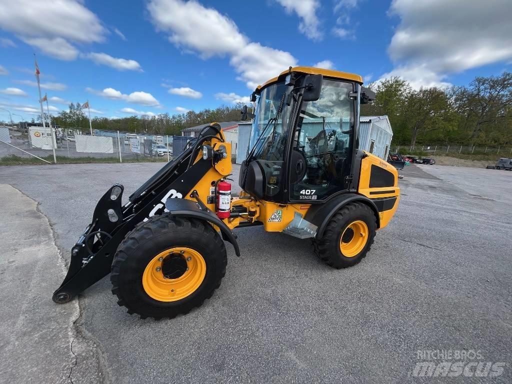 JCB 407 Фронтальні навантажувачі