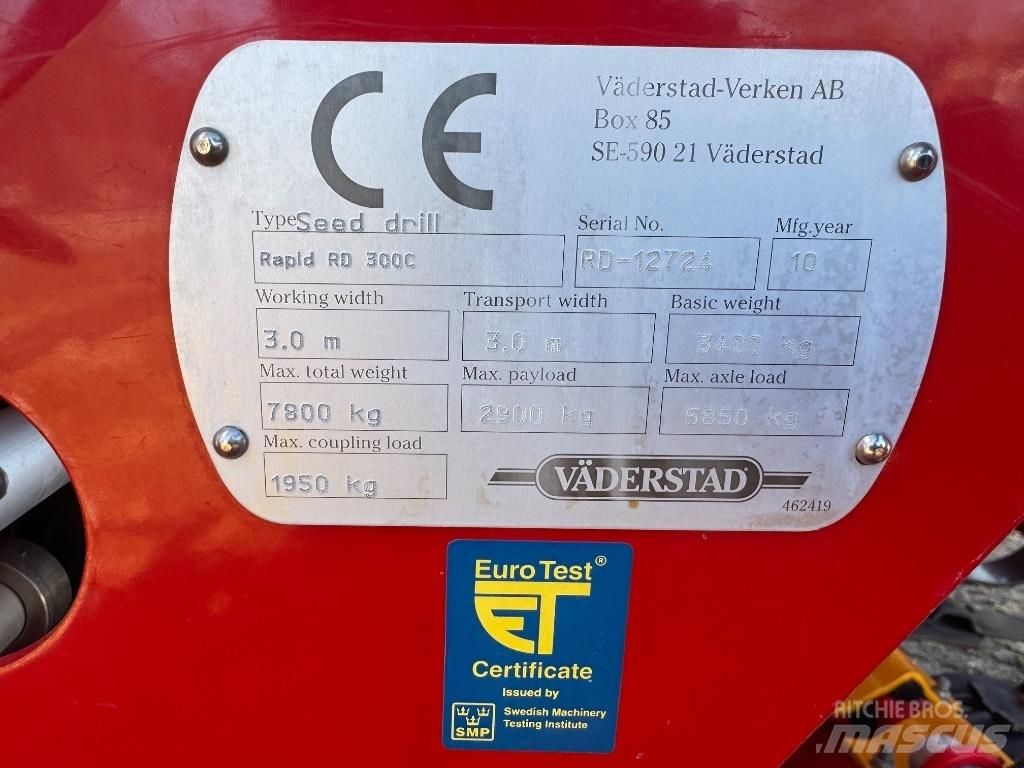 Väderstad Rapid 300C Комбіновані сівалки