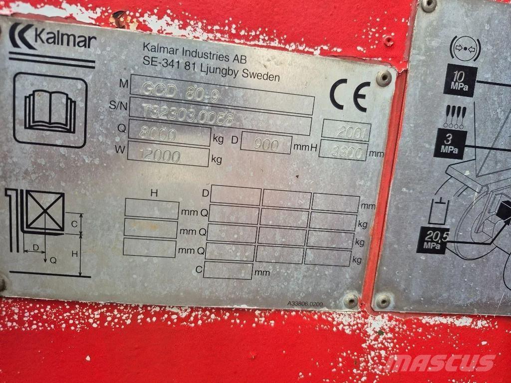 Kalmar Gcd 80-9 Газові навантажувачі