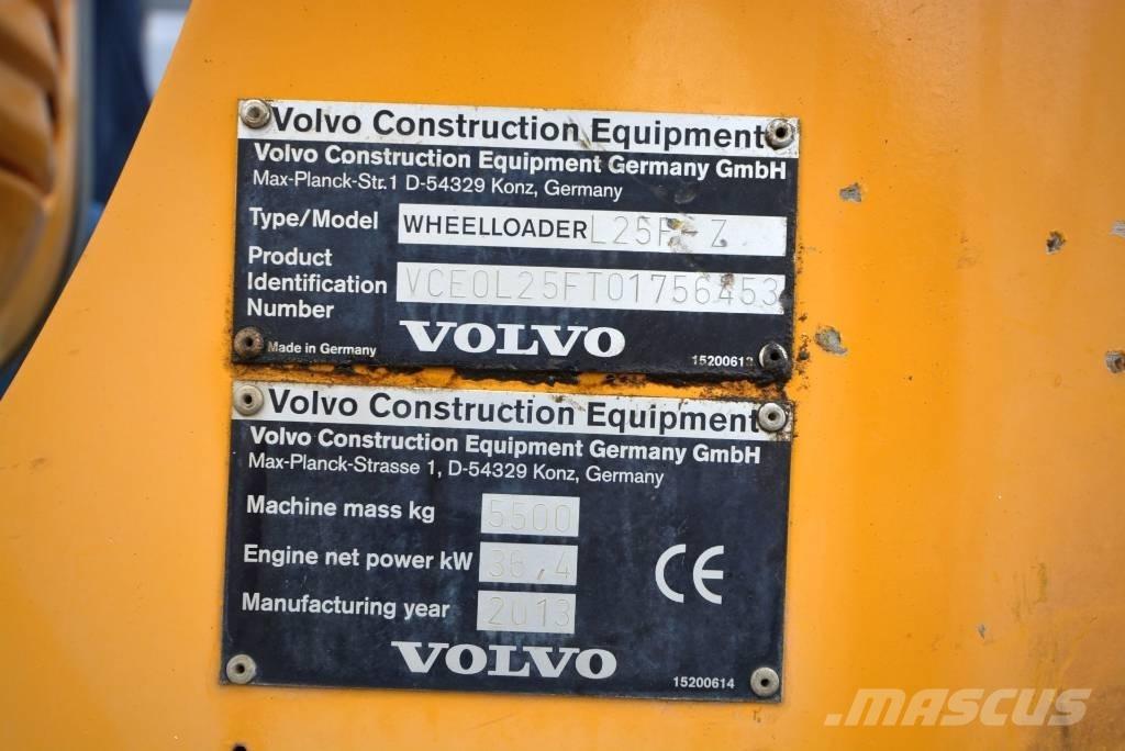Volvo L 25 F Z Фронтальні навантажувачі