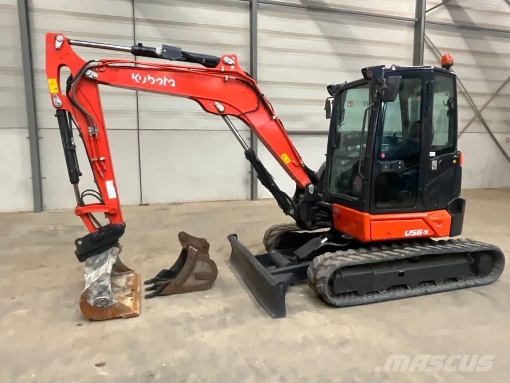 Kubota U 56-5 Міні-екскаватори < 7т