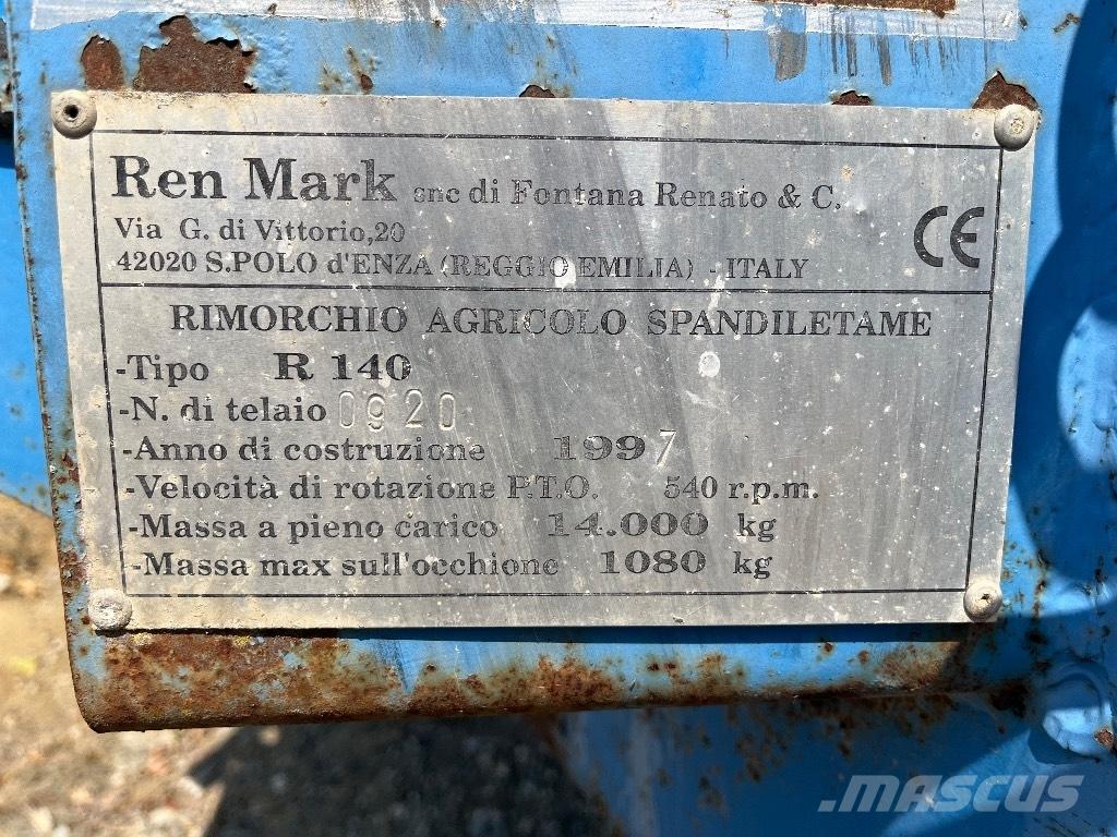  REN MARK R 140 Розсіювачі гною