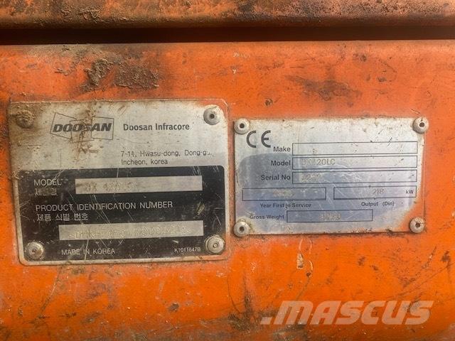 Doosan DX 420 LC Гусеничні екскаватори