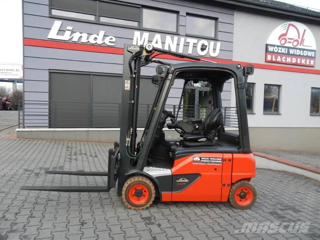 Linde E16P-02 Електронавантажувачі