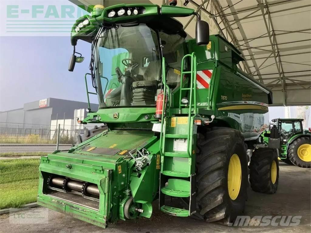 John Deere t670 Зернозбиральні комбайни