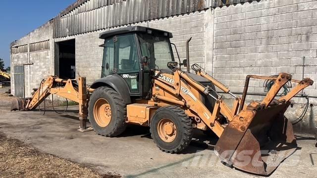 CASE 580 SR Екскаватори-навантажувачі