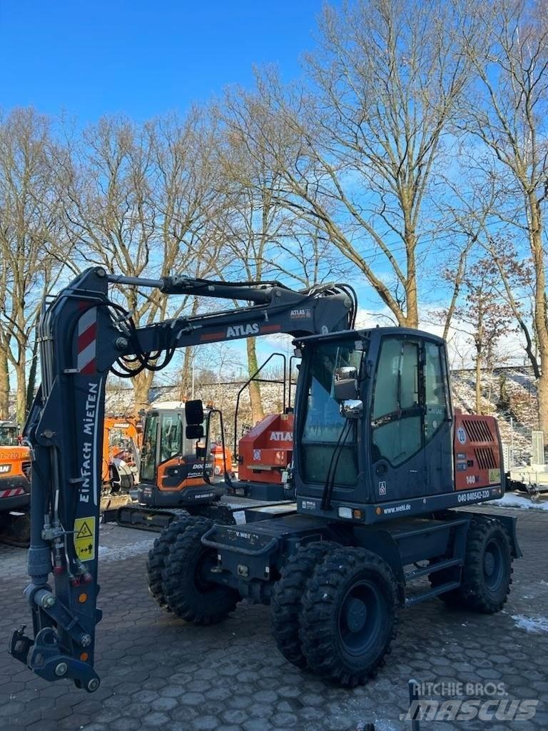 Atlas 140W-BLUE Колісні екскаватори