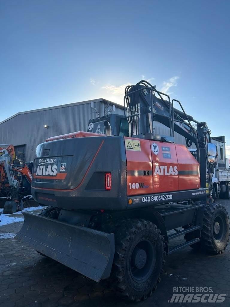 Atlas 140W-BLUE Колісні екскаватори