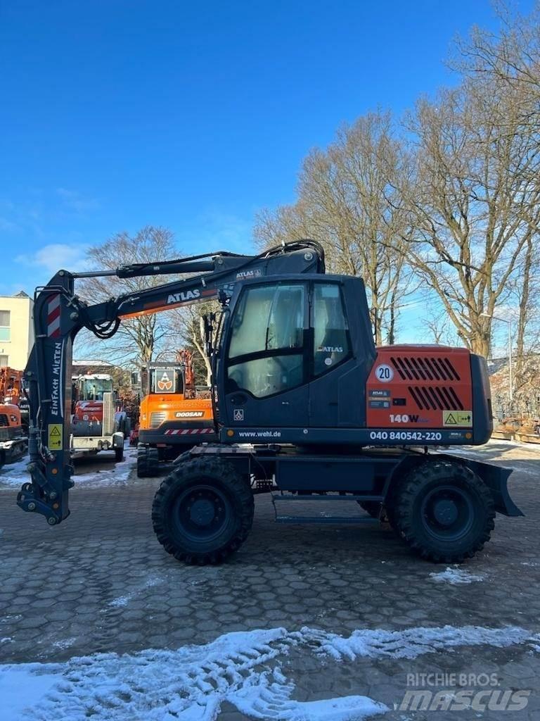 Atlas 140W-BLUE Колісні екскаватори