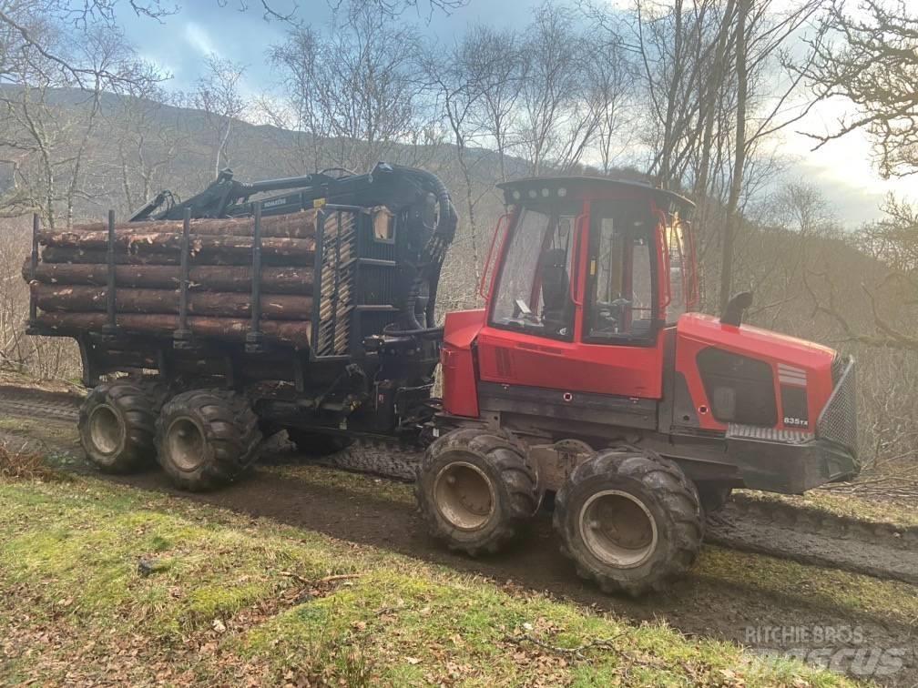 Komatsu 835tx Форвардери