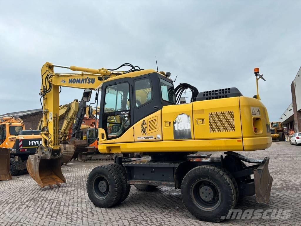 Komatsu PW 180-7 Колісні екскаватори