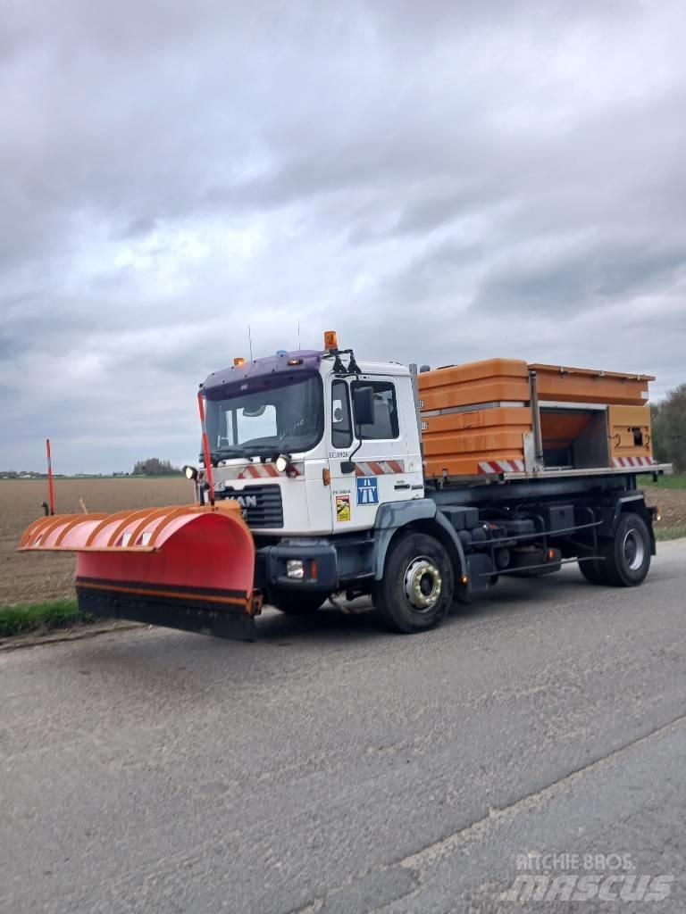 MAN FE 310 Вантажівки з гаковим підйомом