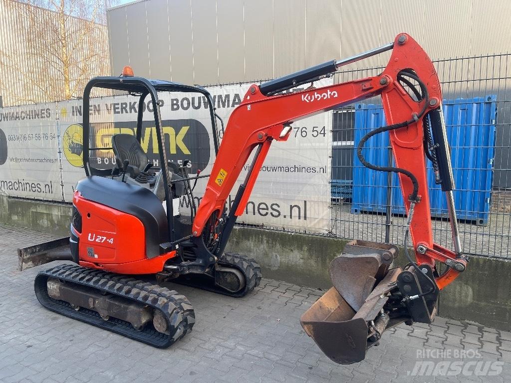 Kubota U 27-4 Міні-екскаватори < 7т