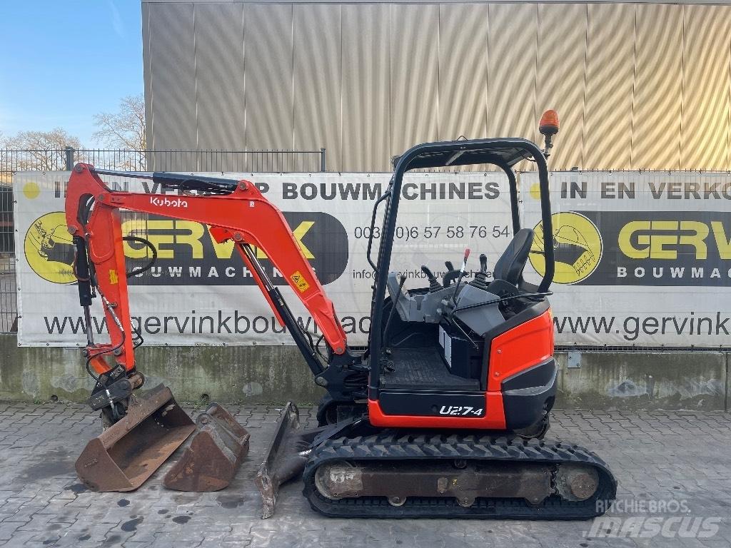 Kubota U 27-4 Міні-екскаватори < 7т