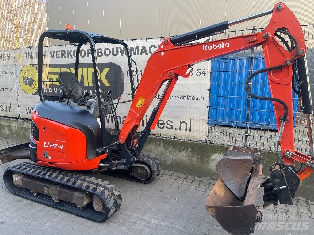 Kubota U 27-4 Міні-екскаватори < 7т