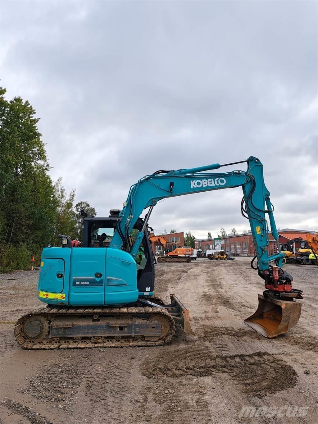 Kobelco SK75SR-3E Міні-екскаватори < 7т