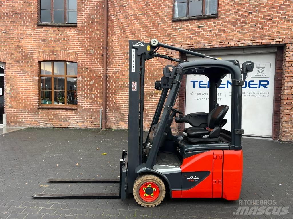 Linde E 12 Електронавантажувачі