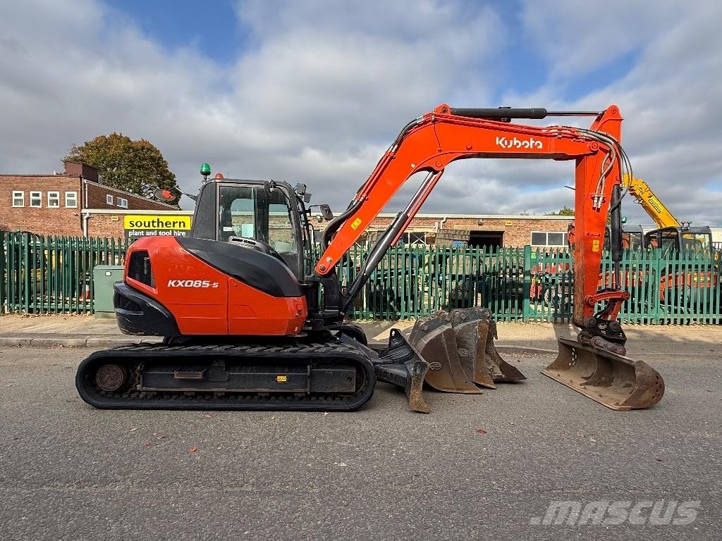 Kubota KX085-5 Середні екскаватори 7т. - 12т.
