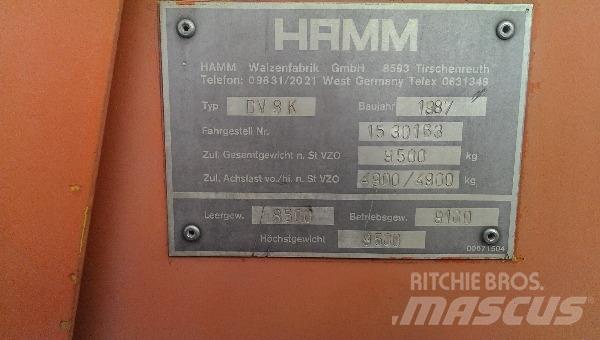 Hamm DV8K Котки тротуарні