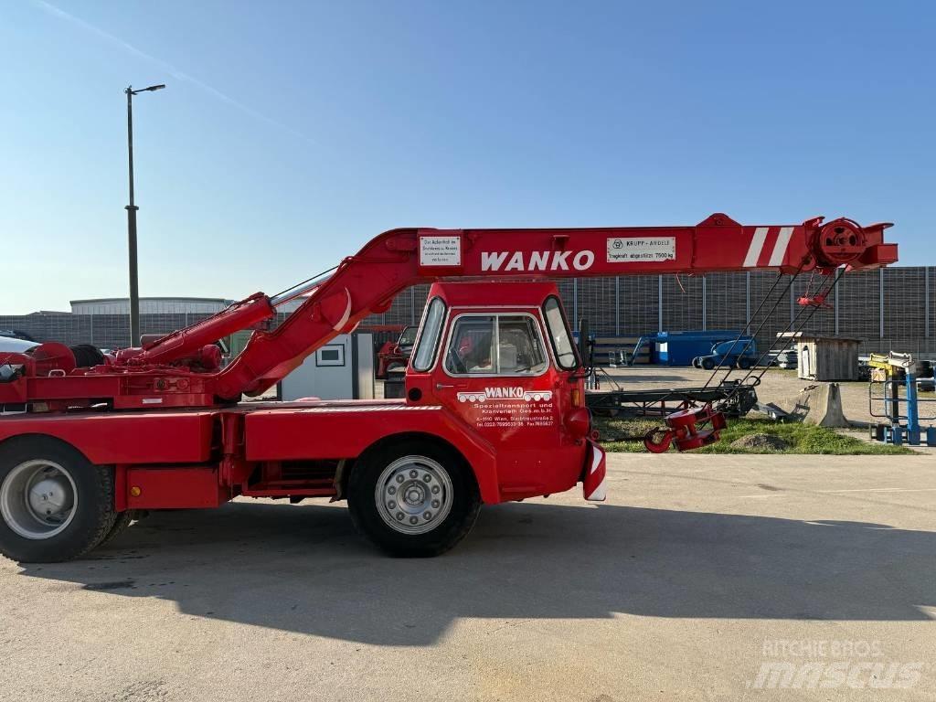 Krupp 6Gtk автокрани всюдиходи