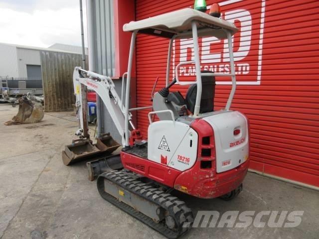 Takeuchi TB 216 Міні-екскаватори < 7т