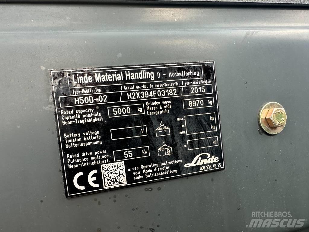 Linde H 50 D Дизельні навантажувачі
