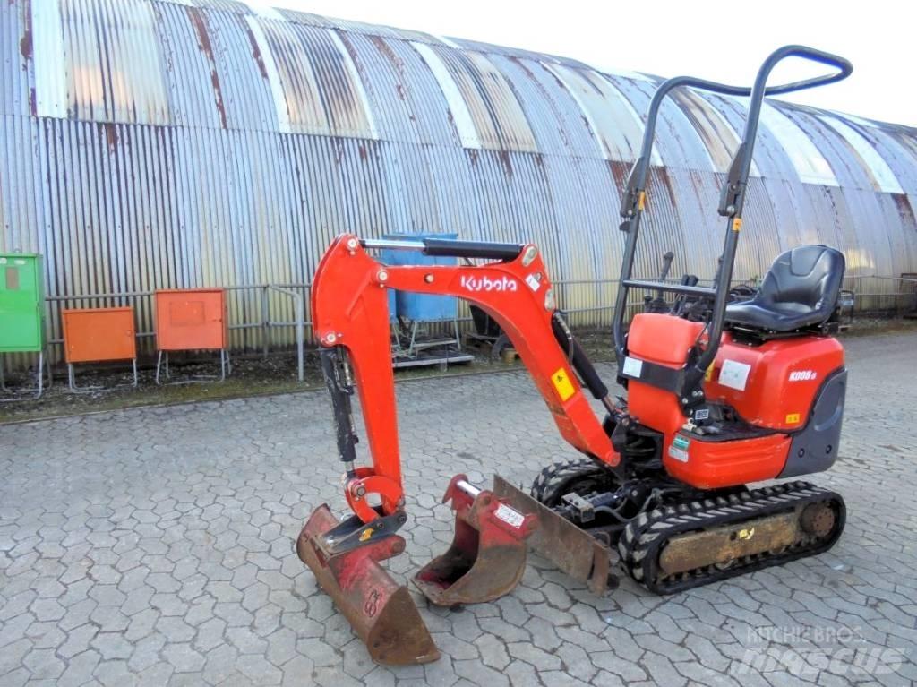 Kubota K 008-3 Міні-екскаватори < 7т