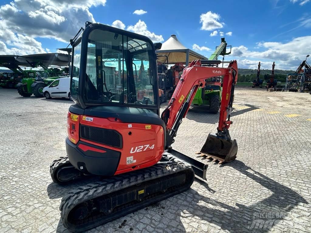 Kubota u27 hi Міні-екскаватори < 7т