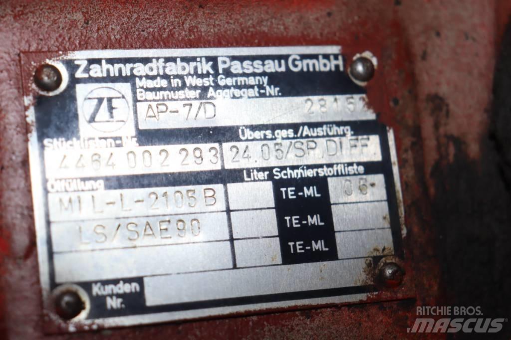 Huddig 960 Осі