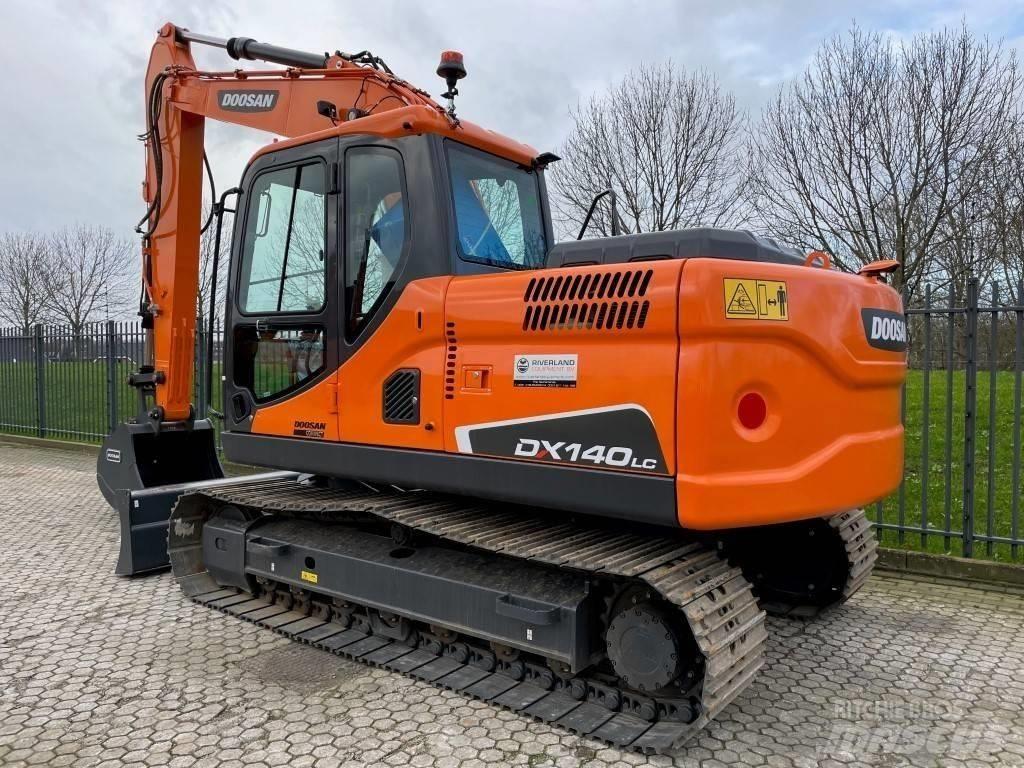Doosan dx140w Колісні екскаватори