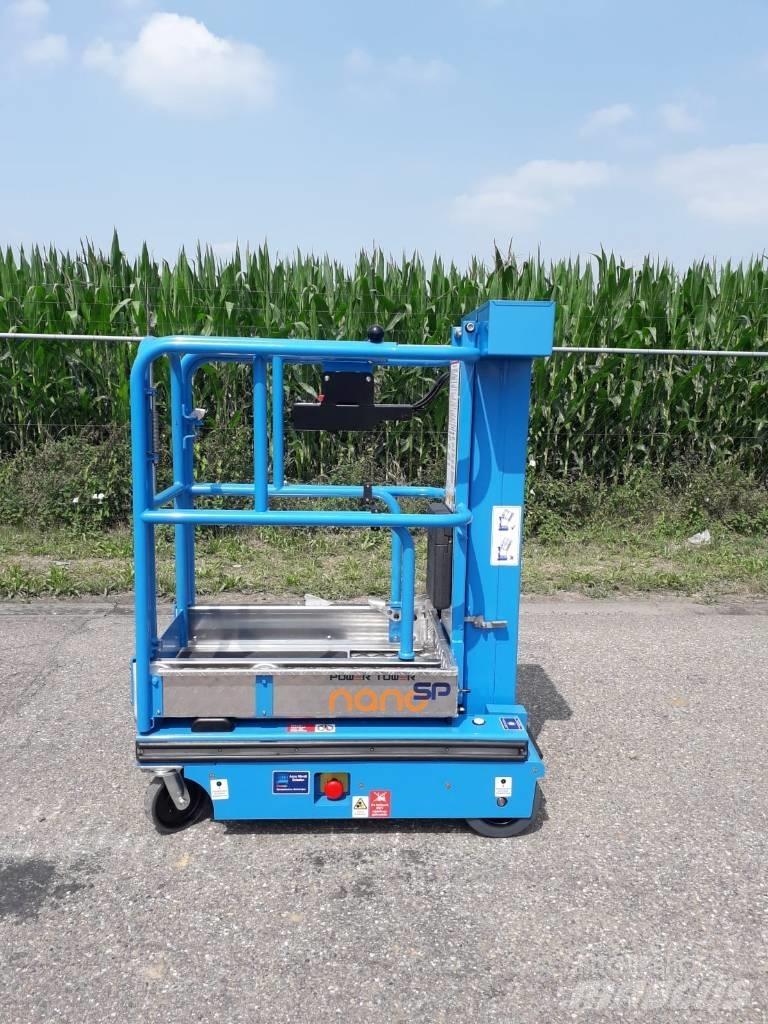 Power Tower Nano sp Вертикальні щоглові підйомники