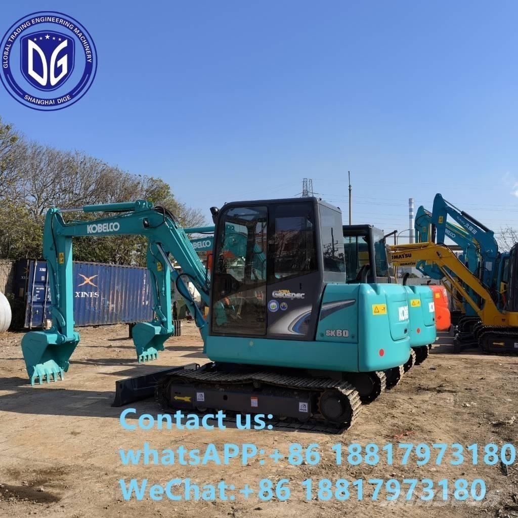 Kobelco SK60-8 Міні-екскаватори < 7т