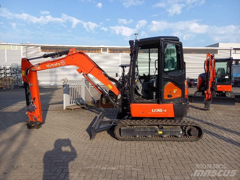 Kubota U36-4GL Міні-екскаватори < 7т