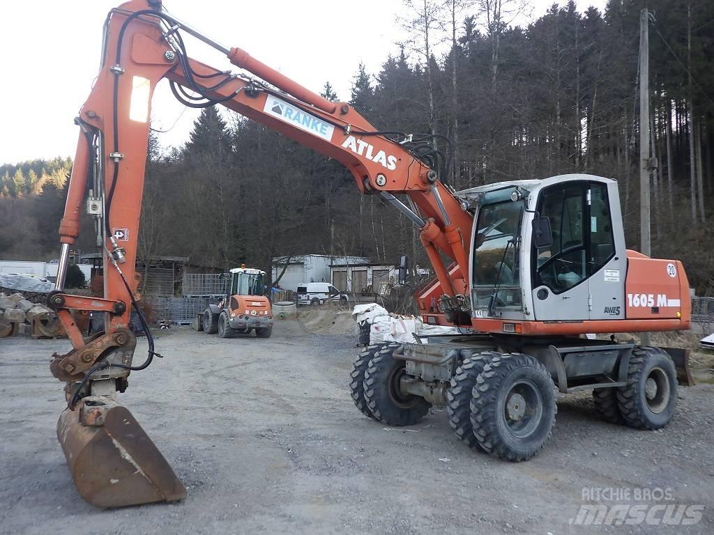 Atlas 1605 M Колісні екскаватори