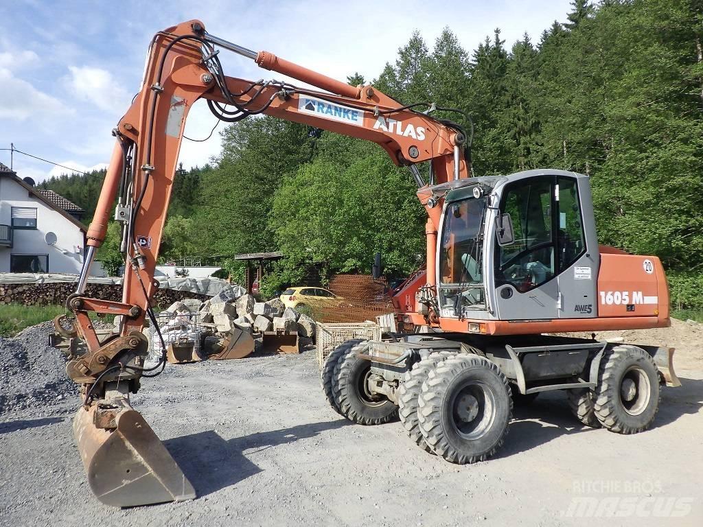 Atlas 1605 M Колісні екскаватори