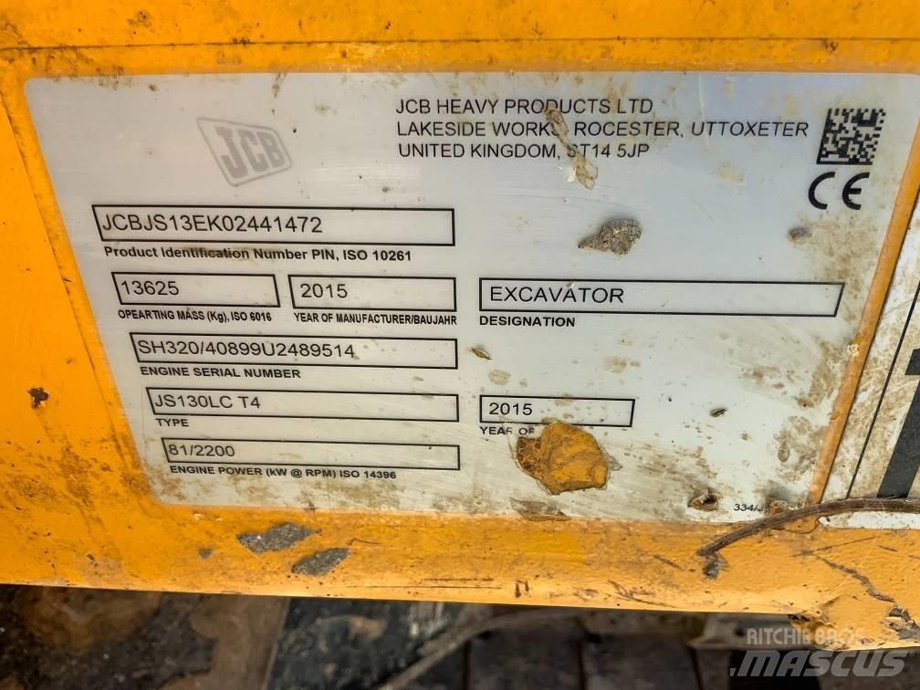 JCB JS 130 LC Гусеничні екскаватори