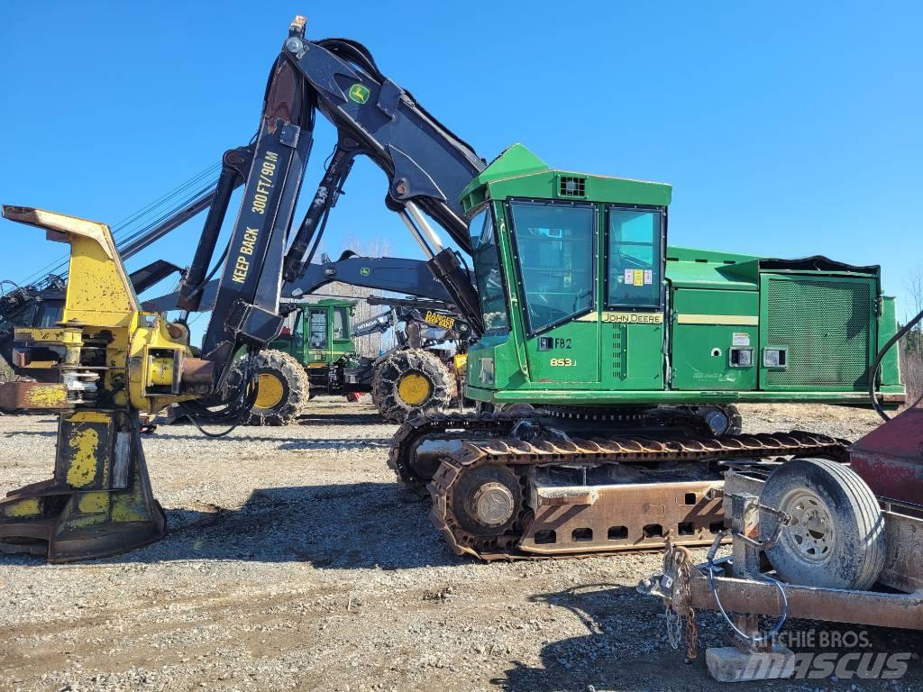John Deere 853 Валочно-пакетувальні машини