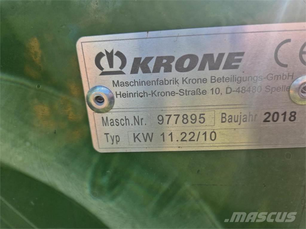 Krone KW 11.22 Граблі і сінозворушувачі