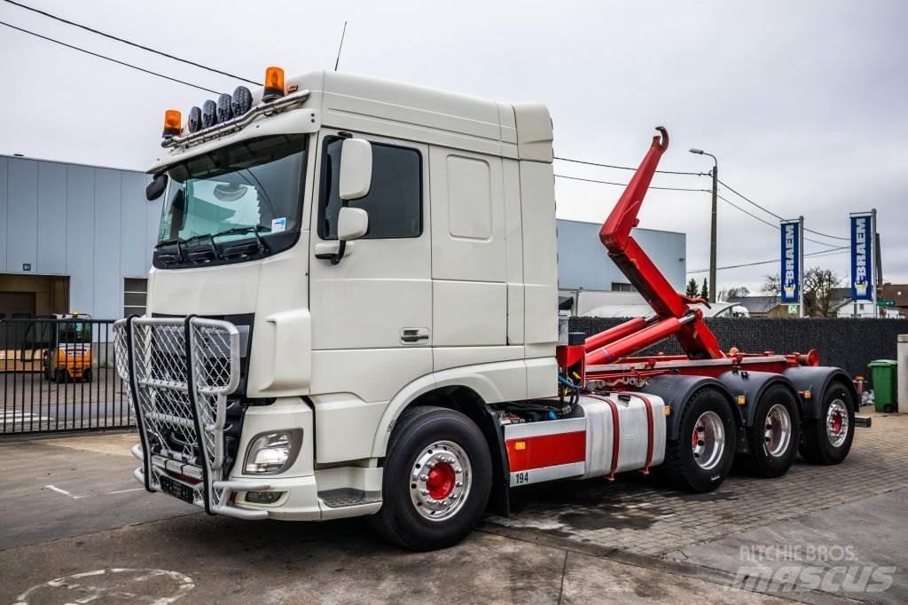 DAF XF 510 - AJK Вантажівки з гаковим підйомом