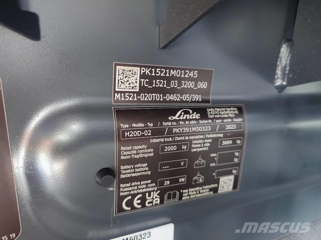 Linde H 20 D Дизельні навантажувачі