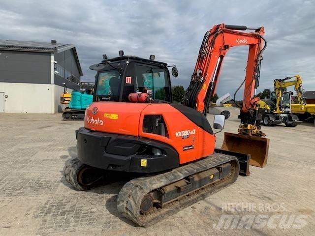 Kubota KX 080-4 Середні екскаватори 7т. - 12т.