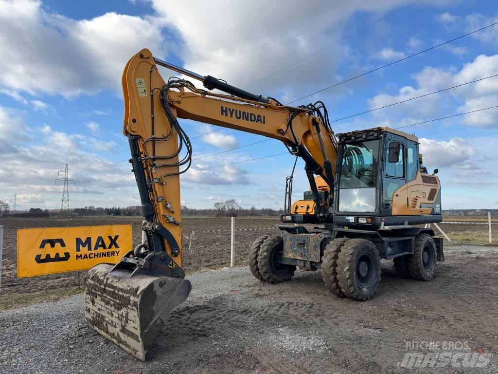 Hyundai HW140 Колісні екскаватори