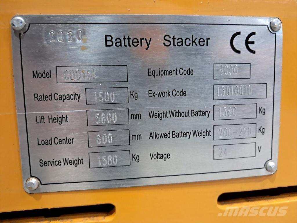  stapelaar CDD15K Ручний візок