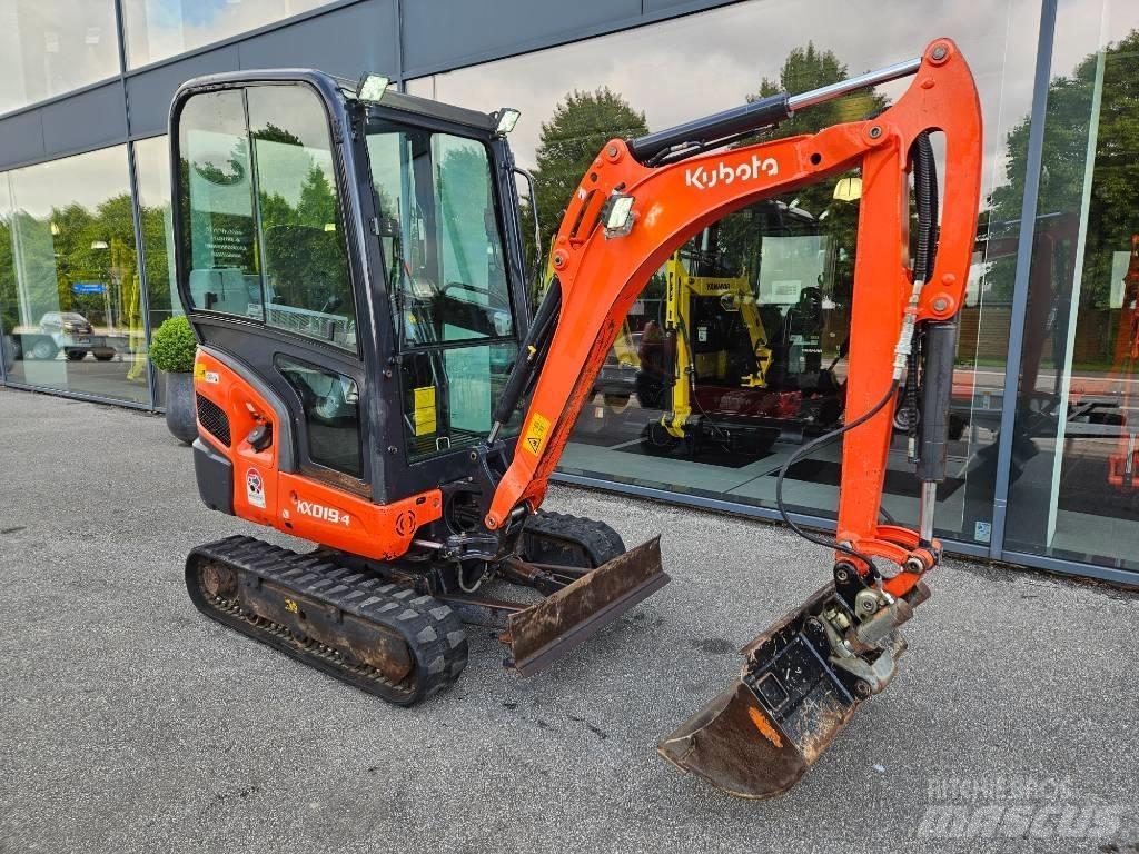 Kubota KX 019-4 Міні-екскаватори < 7т