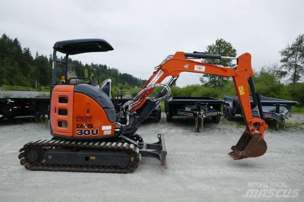 Hitachi ZX 30 U-5 A Міні-екскаватори < 7т