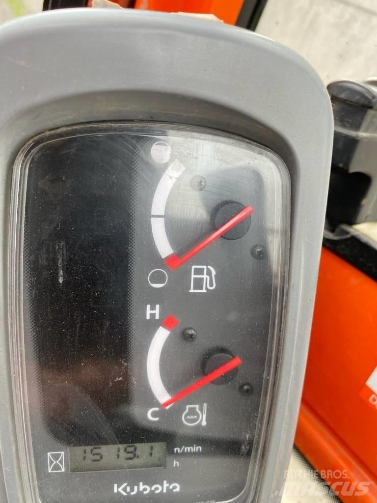 Kubota KX 016-4 Міні-екскаватори < 7т