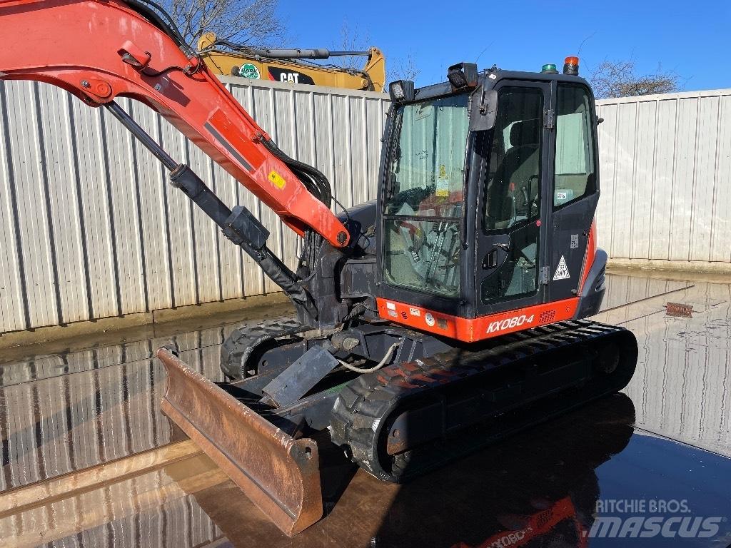 Kubota KX 080-4 Середні екскаватори 7т. - 12т.