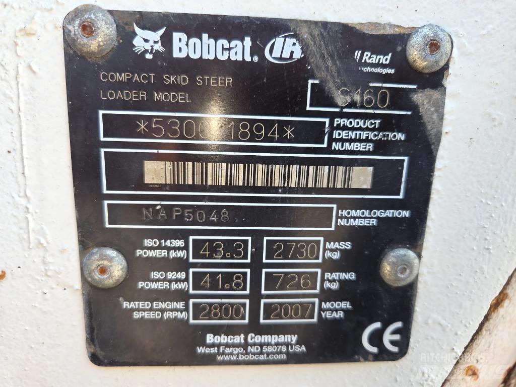 Bobcat S 160 Міні-навантажувачі