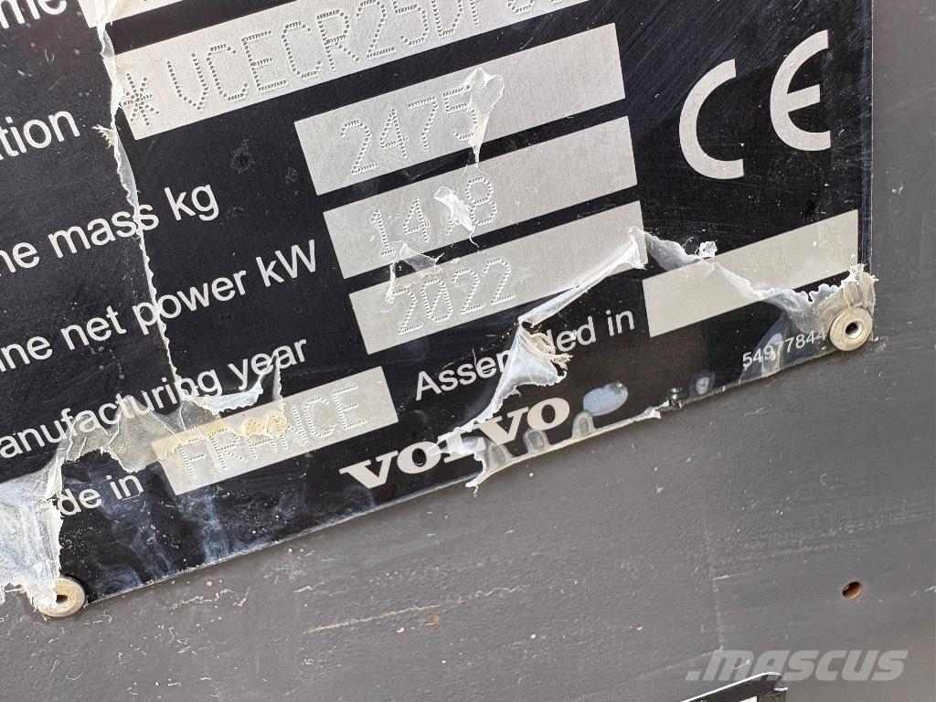 Volvo ECR 25 D Міні-екскаватори < 7т